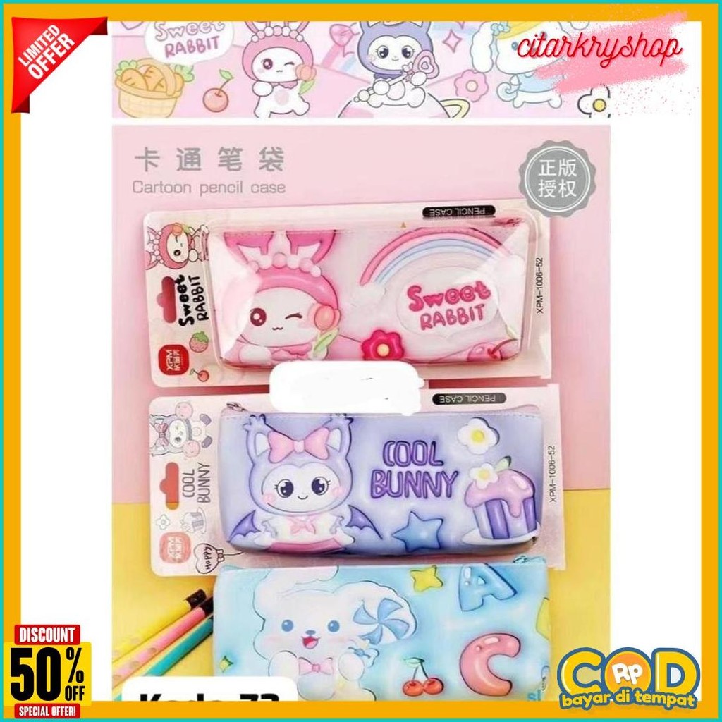 

Kotak Pensil Karakter 3D Sanrio Eva Premium Terlengkap Dan Termurah