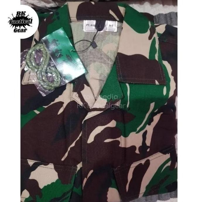 BAJU PDL PT. ARRNICK JATAH ORIGINAL PEMBAGIAN TERBARU TNI AD AU AL