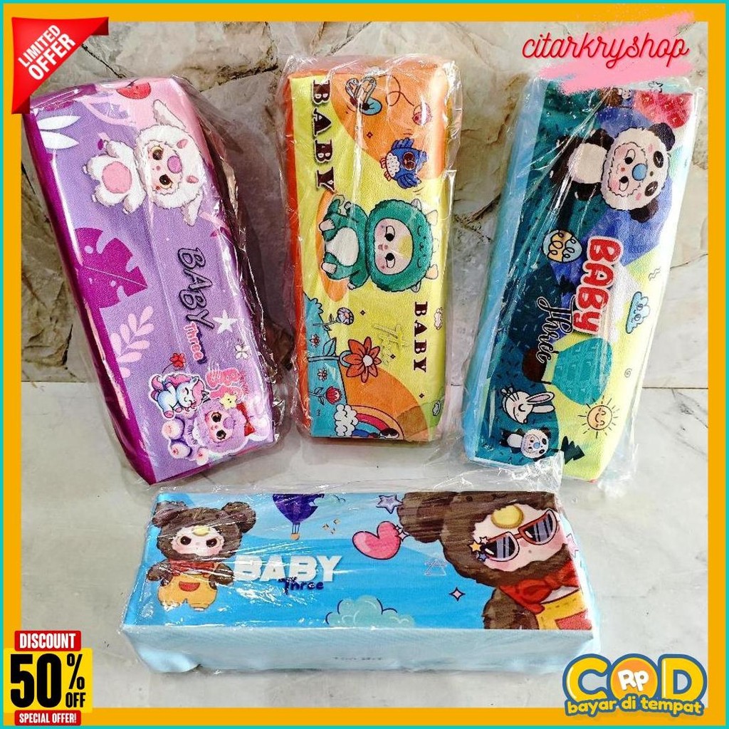 

1 Biji ( 21 X 9 X 4 Cm ) Tempat Pensil Kulit Resleting Motif Kartun Lucu Fancy / Kotak Pensil Sintesis Animal Terlaris! Produk Ini Banyak Dicari