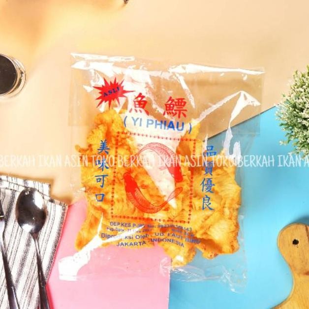 

Yi Phiau MatangGelembung Ikan 60gram Perut Manyung Mayong Hipio Belly Fish Yupiao