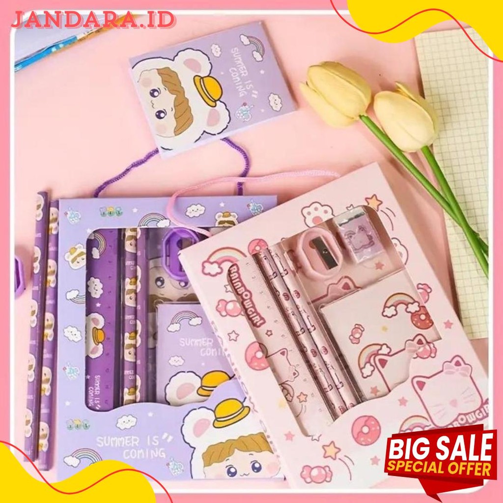 

Mk620 Set Stationary Paket Alat Tulis Anak Sekolah Cocok Untuk Souvenir Atau Kado Ultah Terlengkap Dan Termurah