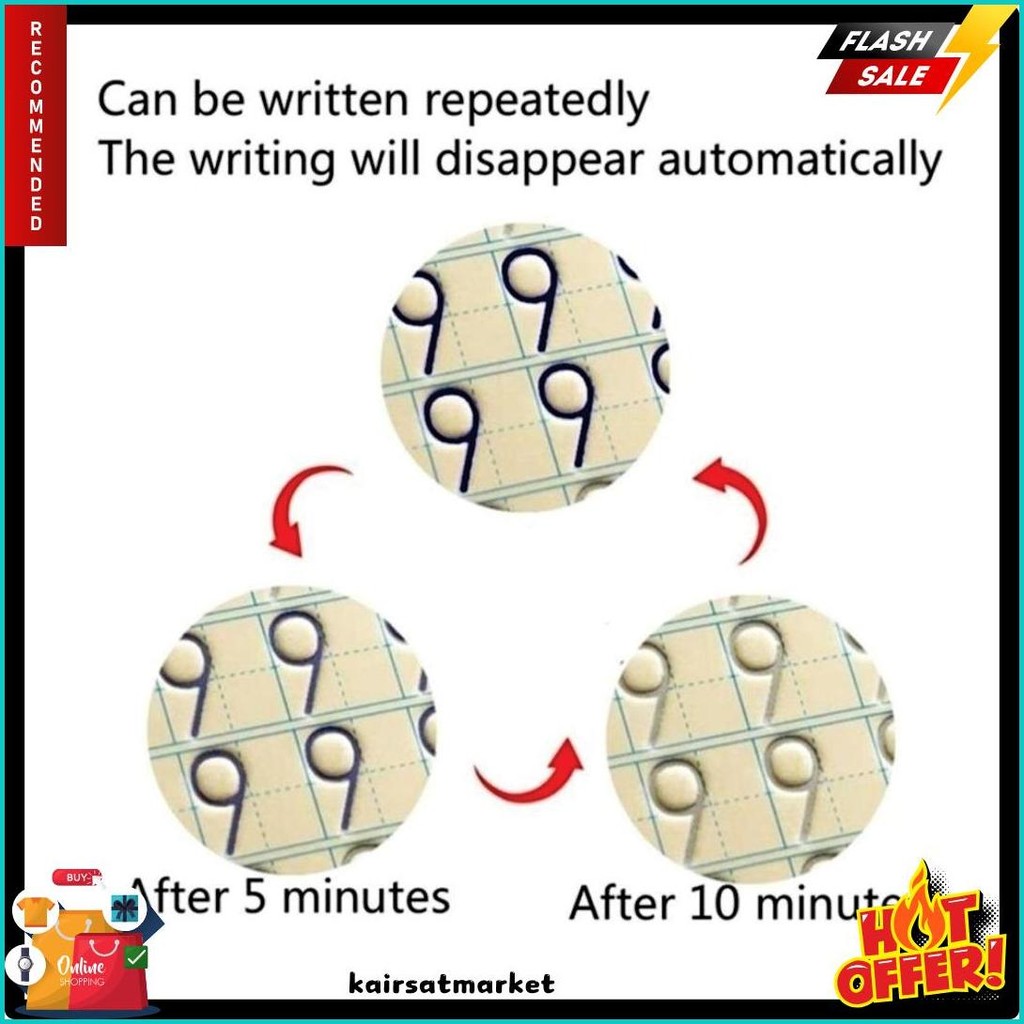 

Sank Magic Book ( Isi 4 Buku + Pulpen + Refill ) Buku Belajar Menulis Menggambar Edukasi Anak Terlengkap Dan Termurah