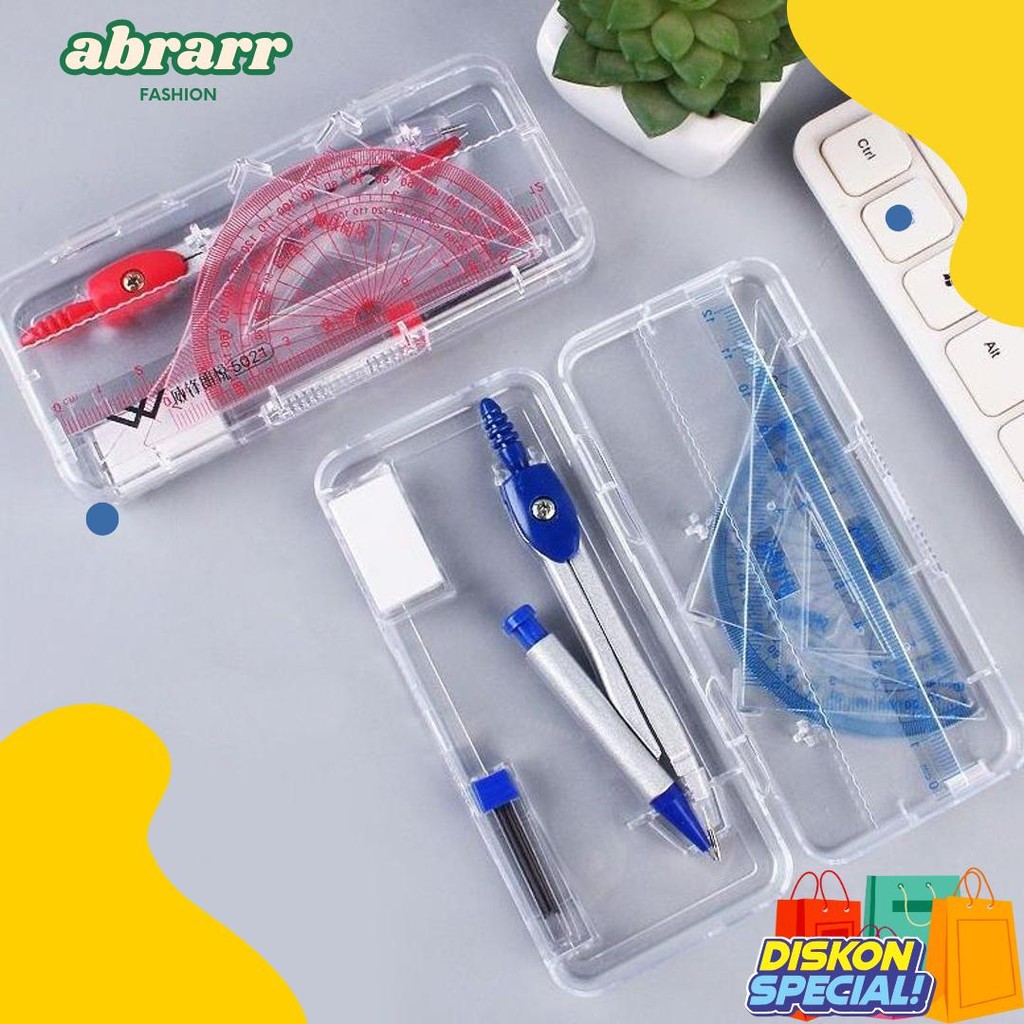 

Set Kompas/Set Matematika//Set Penggaris/Set Kompas Sekolah Diskon