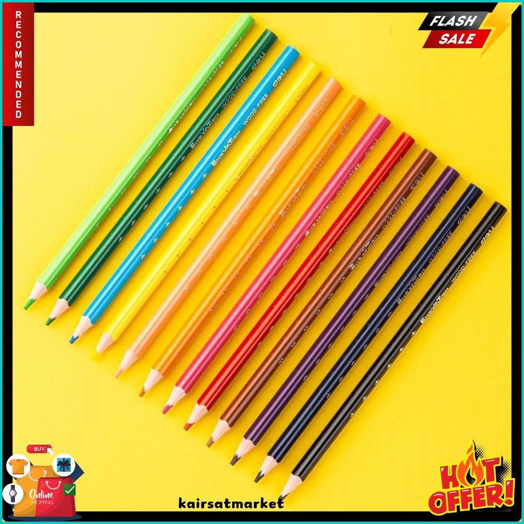 

Deli Pensil Warna / Colored Pensil 12 24 Warna Sangat Terang Ec112 Terlaris! Produk Ini Banyak Dicari
