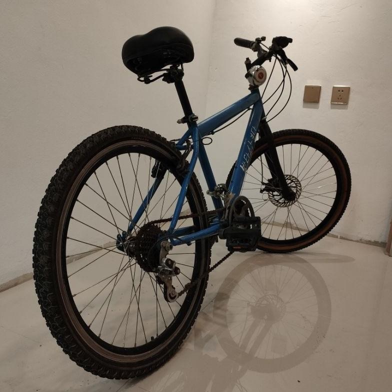 Terlaris Sepeda Gunung Mtb 24 Second Bekas Rasa Baru Pemakaian Pribadi Sparepart Baik Untuk Anak Dew