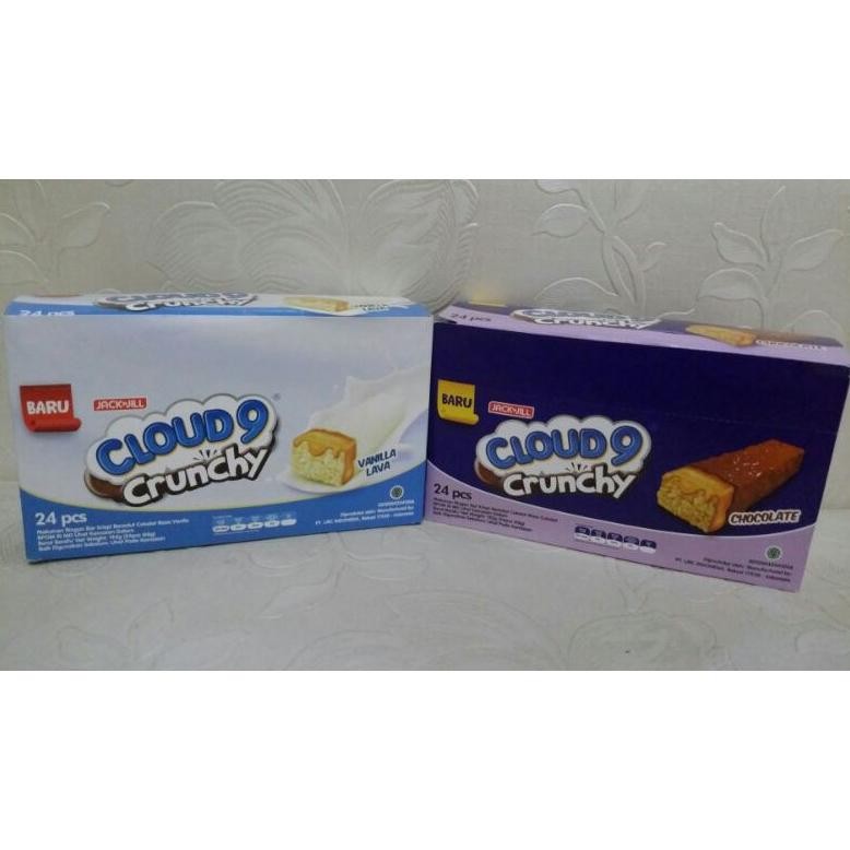 

Jack N Jill Cloud9 Crunchy Sereal Bar Biskuit [1 box/24 pcs] Nugi