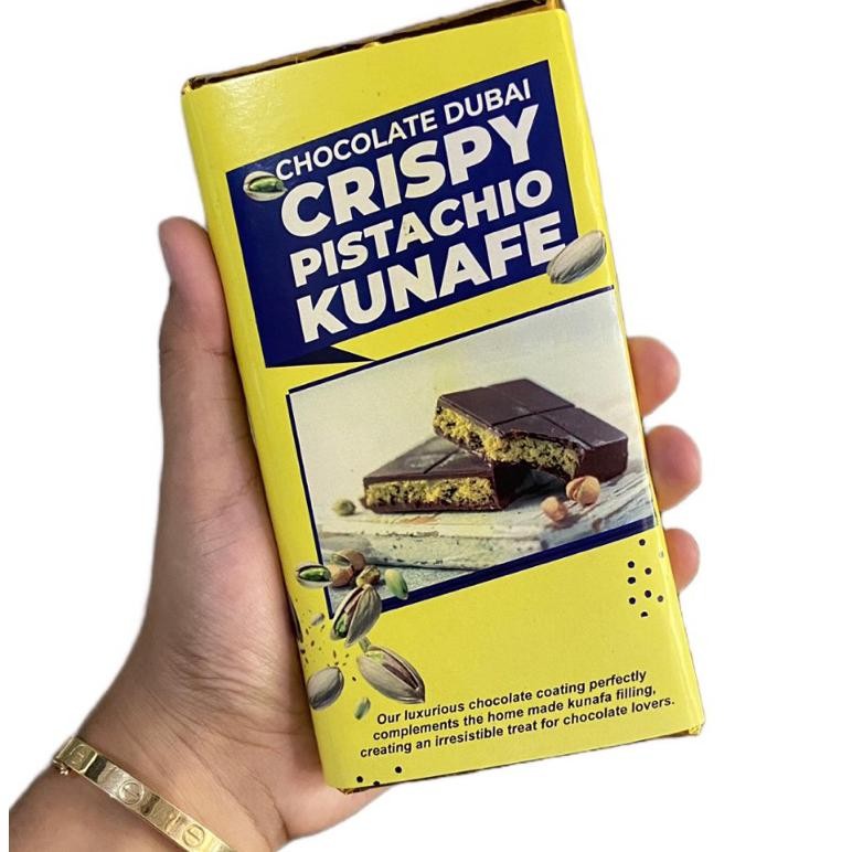 

Fue-K5X20 Viral!! Coklat Dubai Crispy Pistachio Kunafe Fh-46