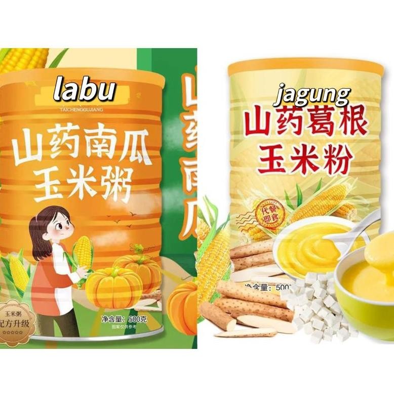 

bubuk jagung bubuk labu 500gr halal Nugi