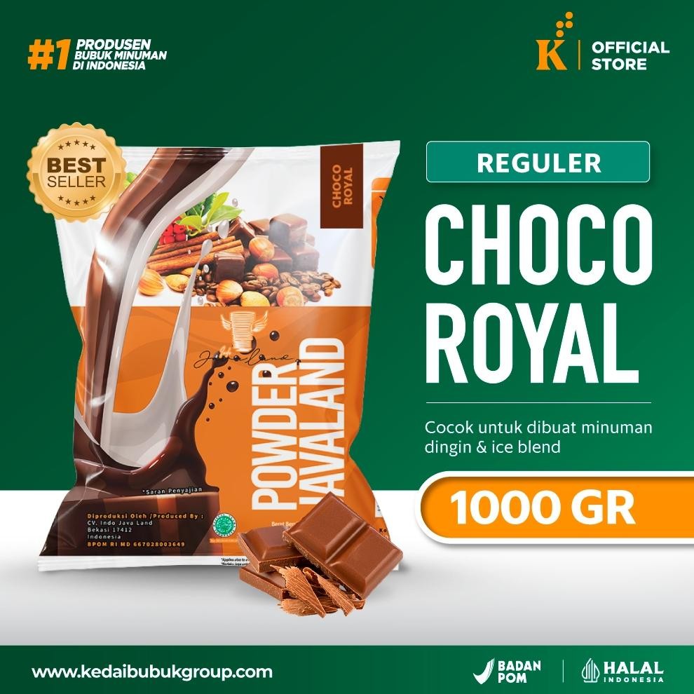 

Powder Choco Royal Bubuk Minuman Bubble Drink Javaland 1 kg Nugi