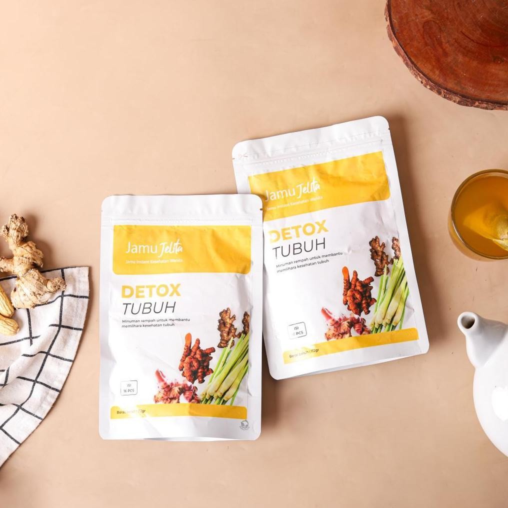 

PAKET BUNDLING! Jamu Jelita Teh Detox Tubuh Alami Isi 20 Kantung Nugi