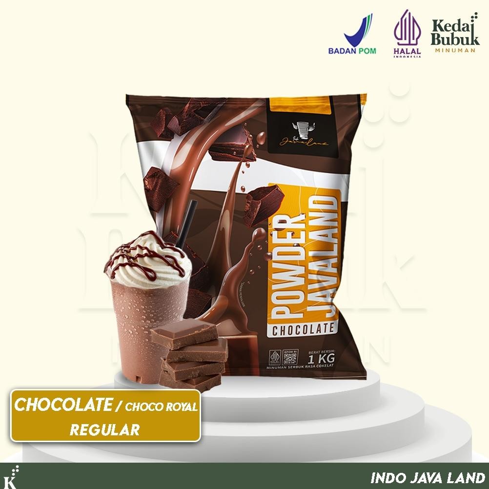 

Javaland Bubuk Minuman Rasa Coklat 1Kg - Regular Plain | Bubble Powder Drink Boba Nugi