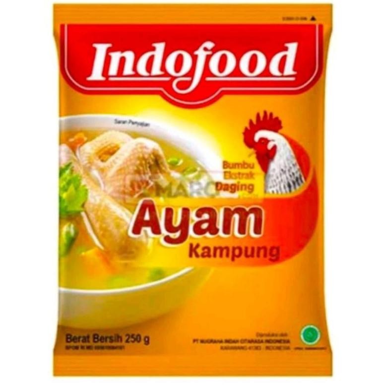 

indofood ayam kampung 250g kemasan Dus Nugi