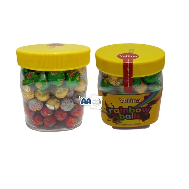 

VELINA COKLAT BOLA RAINBOW ISI 75 Nugi