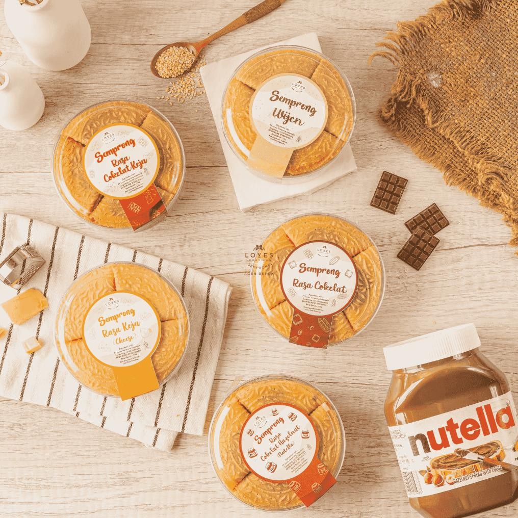 

Loves Semprong Toples Mini Kue Semprong Enak, Halal & Higienis Nugi