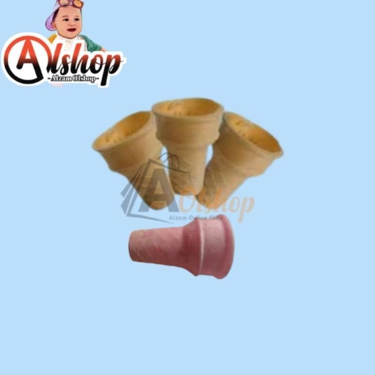 

cone ice cream/cone Es krim/ wadah es krim/simping es krim MCD (McDonald's) 5,5 Cm 150 pcs Nugi