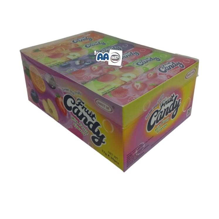

SWEE ME PERMEN LUNAK MIX FRUIT BOX ISI 30 Nugi
