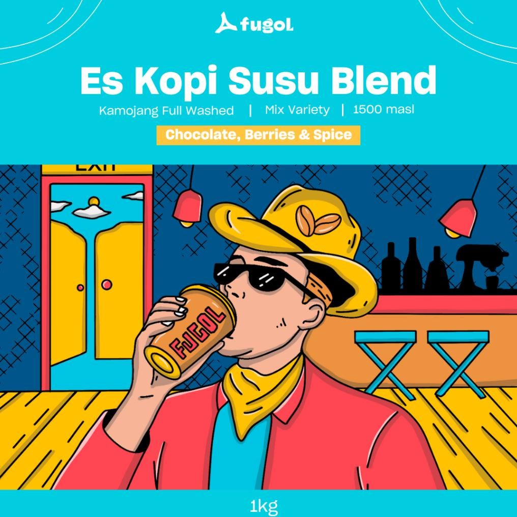 

Kopi Arabica Espresso ES KOPI SUSU BLEND (1KG) - Specialty Coffee - Blend For Espresso Nugi