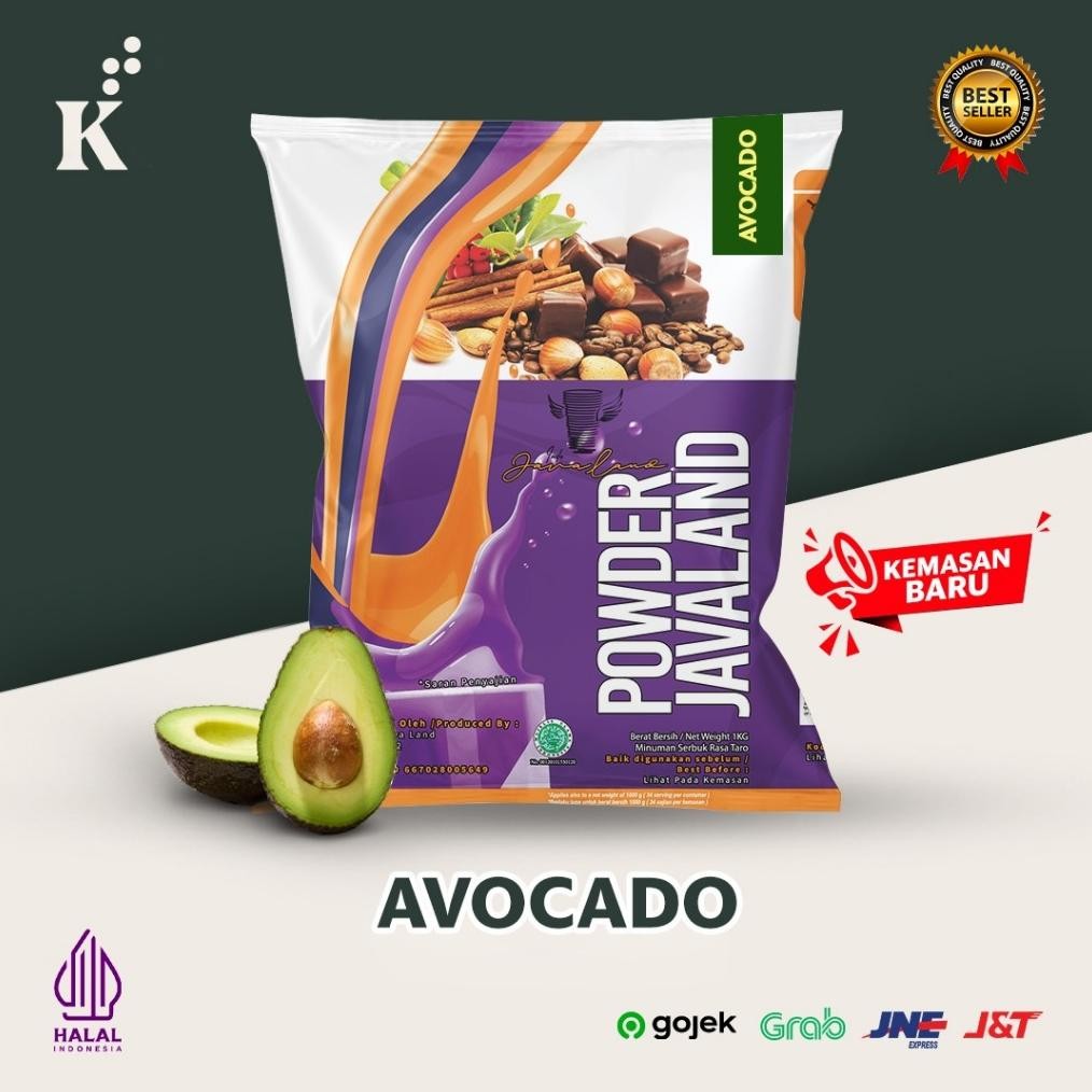 

Powder Avocado Bubuk Minuman Bubble Drink Javaland 1 kg Nugi