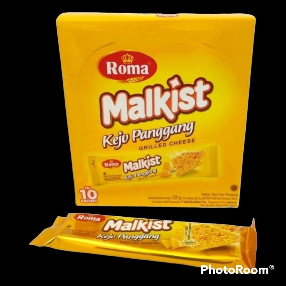 

Roma Malkist Keju Panggang | 10 Bks @ 22 G Nugi