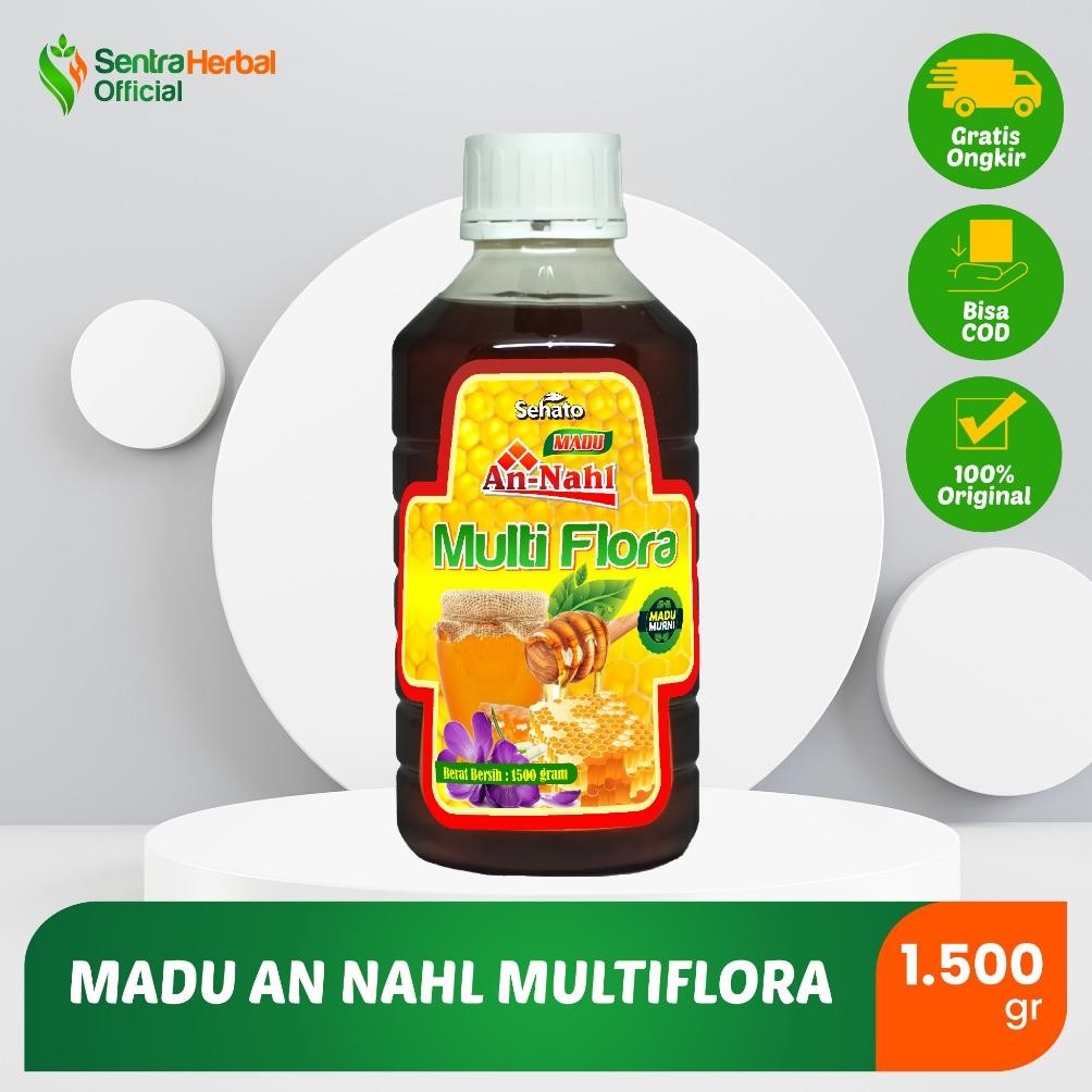 

An Nahl - Madu Murni An Nahl Multiflora Madu Murni 1500 gr Nugi