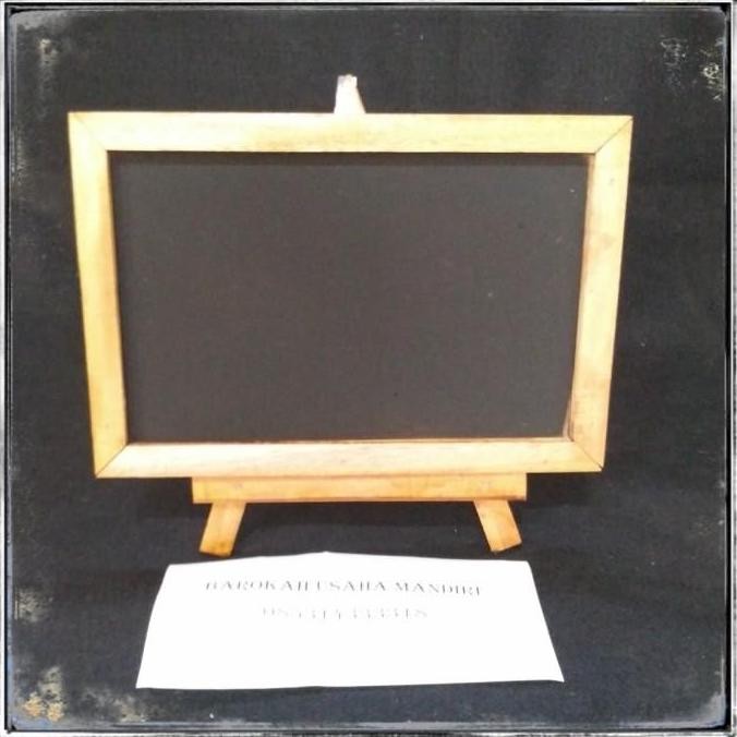 

Stok Sj Papan Tulis Blackboard Plus Stand 20X30 Cm
