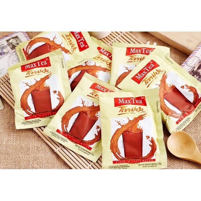 

MAX TEA TARIK Teh Seduh Rasa Khas Teh Tarik (Teh+Krimer+Susu+Gula) MaxTea Tarik Nugi