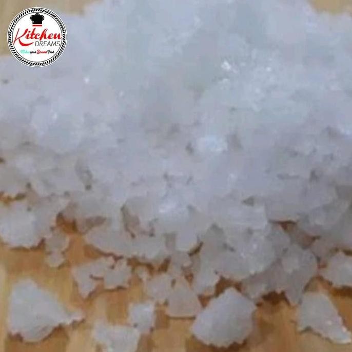 

Garam kristal laut / Crystal sea salt non yodium/ Garam Krosok 100 gr JS