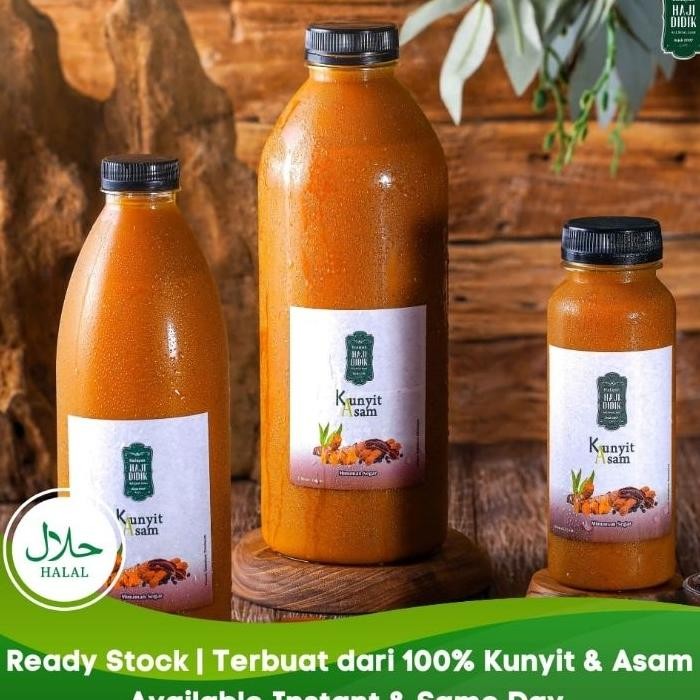 

Kunyit Asam Minuman Sehat Menyegarkan Badan 650 Ml Kudapan Haji Didik