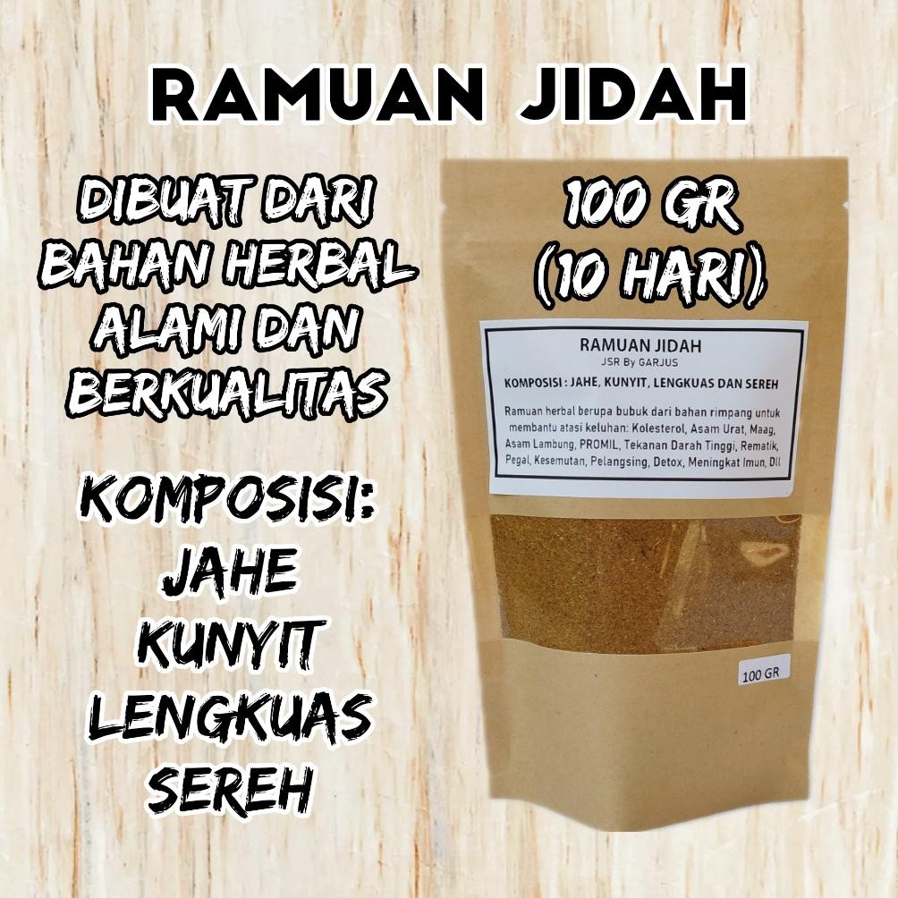 

Ramuan Rimpang JSR Bubuk Jahe Kunyit Lengkuas Sereh | TANPA GULA | Diet | Detox | Promil | Ramuan Cinta | Zaidul Akbar Nugi
