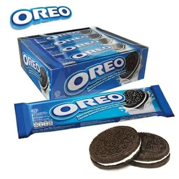 

JUAL OREO BISKUIT SANDWICH BOX ISI 12 COOKIES RASA COKELAT STRAWBERRY ICE BLUEBERRY VANILLA CEMILAN Nugi