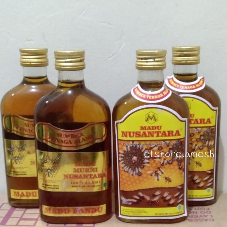 

Madu Super / Madu Murni (Randu) Nusantara 250ml asli Royal Jelly BPOM bee pollen Nugi
