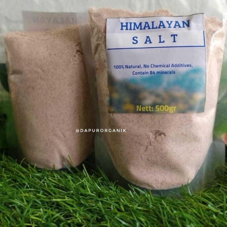 

HIMALAYAN SALT (GARAM HIMALAYA) NATURAL HALAL 500gram Nugi