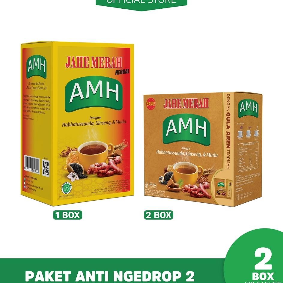 

Paket Anti Ngedrop 2 1 Box Amh Jahe Merah 20 Sachet 20 Sachet 2 Box Amh Jahe Merah Gula Aren Pisah 5 Sachet 10 Sachet