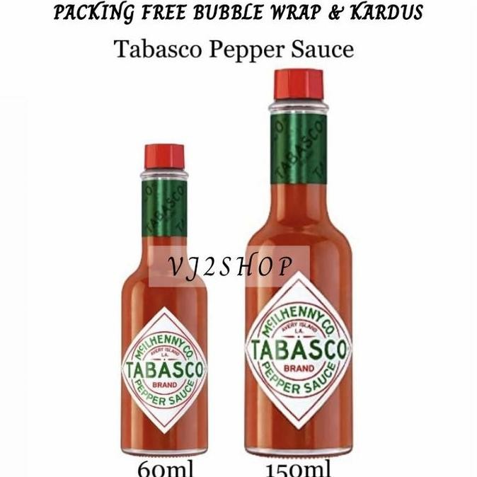 

Promo Tabasco Pepper Sauce Original 60Ml / 150Ml - Saus Cabai Pedas Botol
