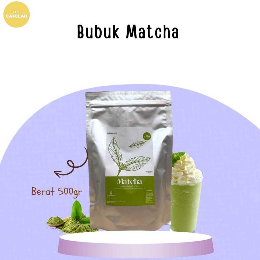 

TheCafelab Bubuk Minuman Matcha 500gr / Powder Matcha Premium Terlaris / Cafelab Nugi