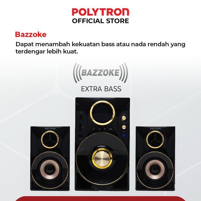 Polytron Multimedia Speaker Pma 9310 /Bg Original Dan Terpercaya