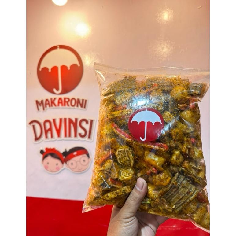 

Davinsi Cemilan Mix Seblak Kering Kemasan 500 Gram Nugi