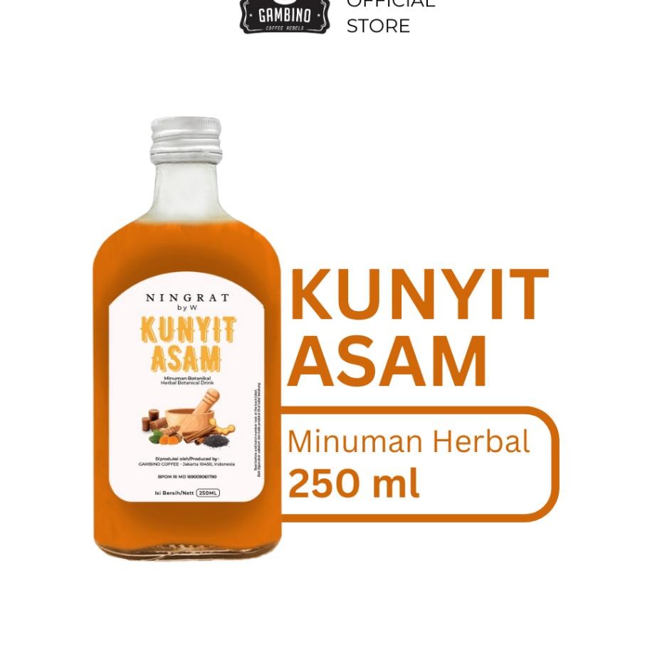 

Gambino Drink Kunyit Asam 250Ml