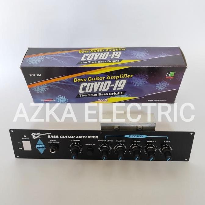 TERBARU KIT AMPLIFIER BASS GITAR RAKITAN - DIY POWER AMP BASS GUITAR