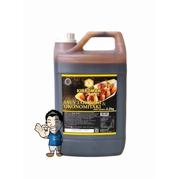 

Promo Kikkoman Takoyaki Okonomiyaki Sauce Halal Jerigen 2L Saus Jepang