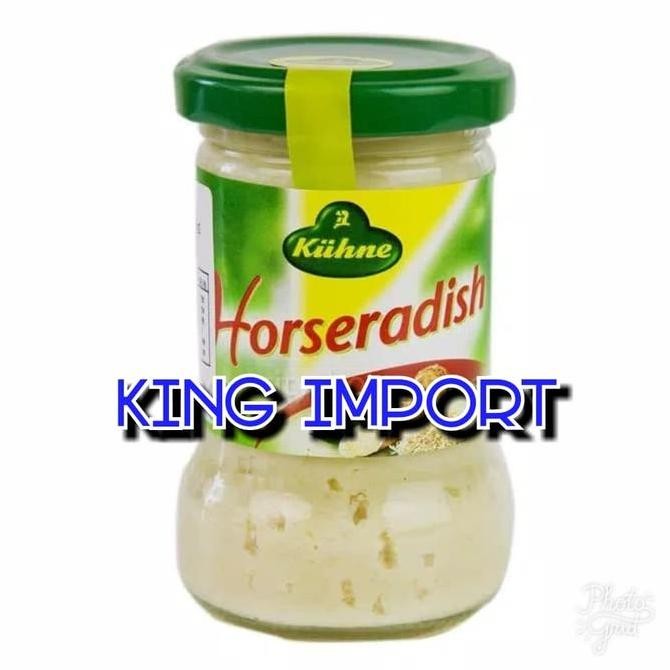 

Promo Kuhne Horseradish Sauce - Saus Krim Lobak Eropa 250Ml Original Import