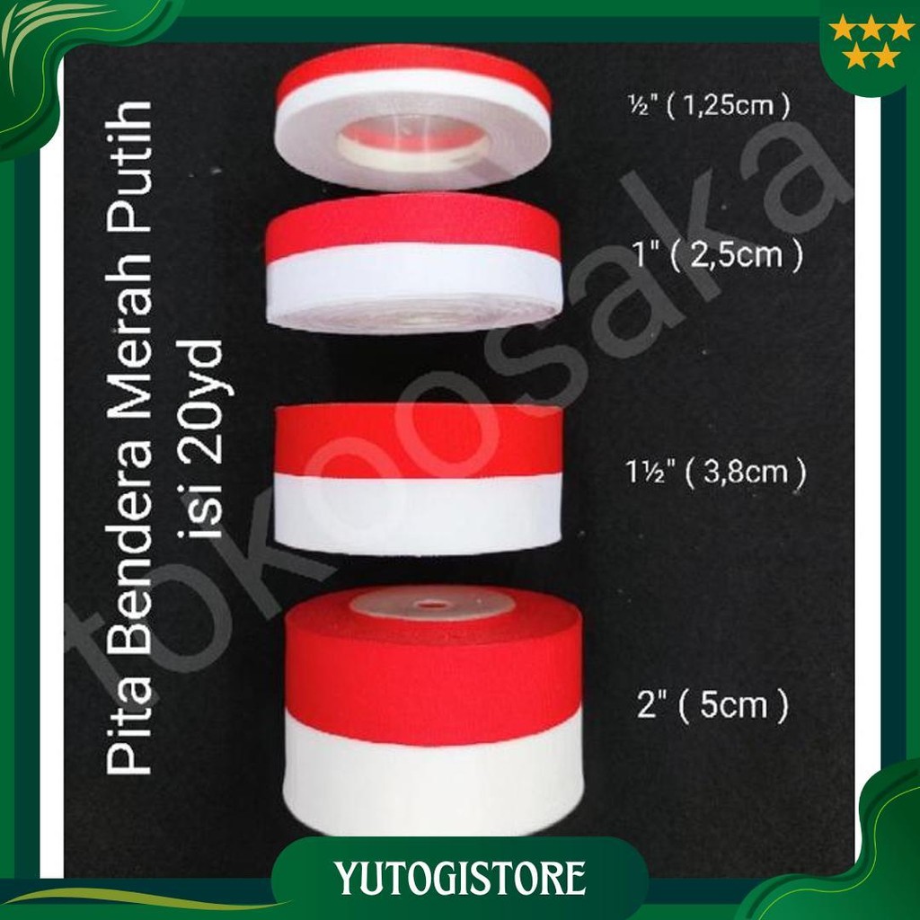 

Pita Bendera / Merah Putih Sale