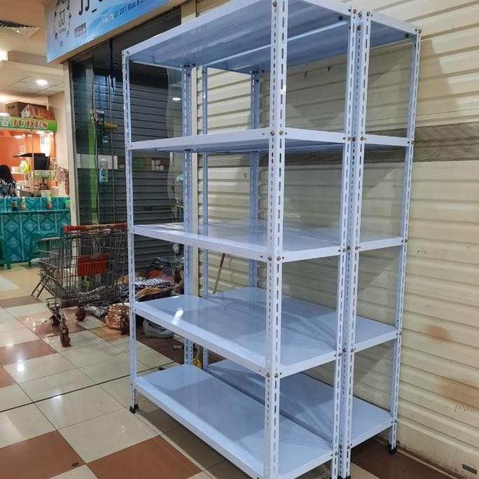 Rak Siku Besi 5 Ambalan 100 X 50 X 200 Cm (P X L X T)