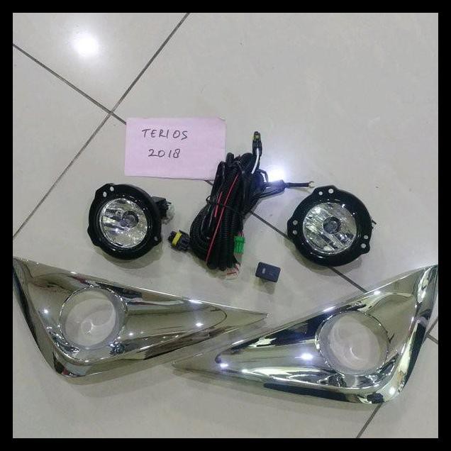 TERBARU FOGLAMP LAMPU KABUT BUMPER BEMPER DAIHATSU ALL NEW TERIOS DLAA 