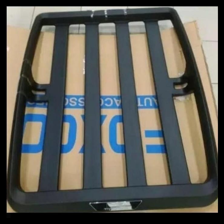 GRATIS ONGKIR PAKET ROOF RACK FOXCO & CROSS BAR JEPIT BODY 140CM MOBIL GRAND MAX 