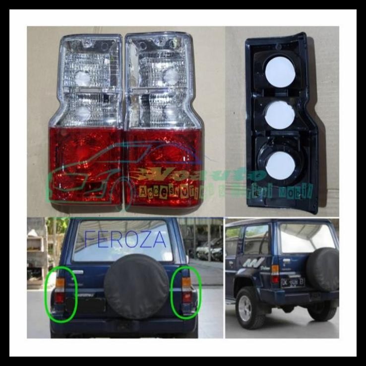 TERMURAH LAMPU STOP KRISTAL MOBIL FEROZA 