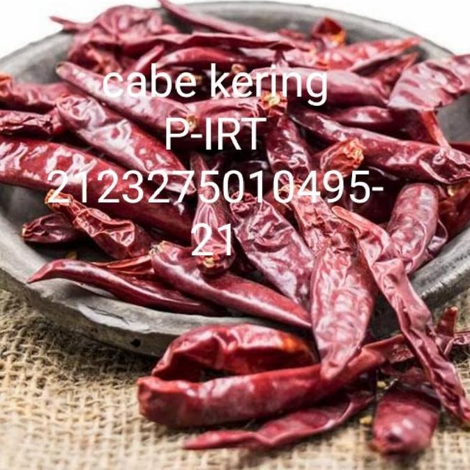 

chili dry kering 500gramcabe utuh