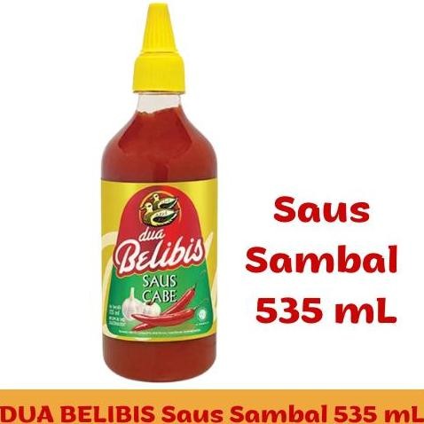 

DUA BELIBIS Saus Sambal 535 mL Terbuat dari cabai asli