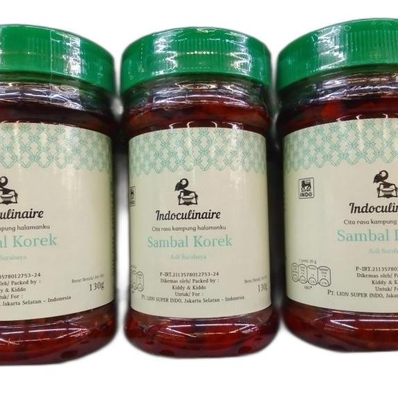 

Indoculinaire Sambal Korek Asli Surabaya 130 Gram