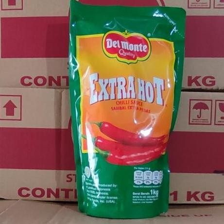

Delmonte Saos Sambal Extra Hot 1 Dus isi 10 x 1kg
